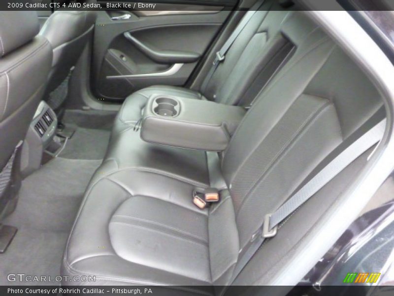 Black Ice / Ebony 2009 Cadillac CTS 4 AWD Sedan