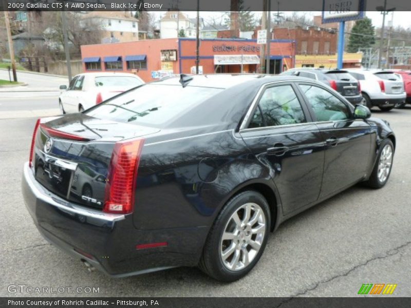 Black Ice / Ebony 2009 Cadillac CTS 4 AWD Sedan