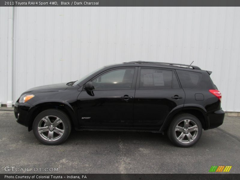 Black / Dark Charcoal 2011 Toyota RAV4 Sport 4WD