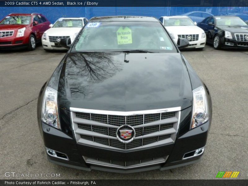 Black Ice / Ebony 2009 Cadillac CTS 4 AWD Sedan