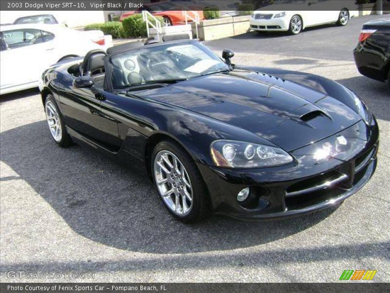 Viper Black / Black 2003 Dodge Viper SRT-10