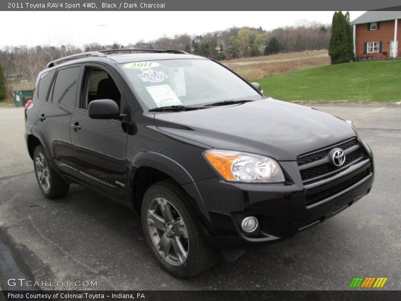 Black / Dark Charcoal 2011 Toyota RAV4 Sport 4WD