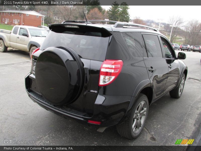 Black / Dark Charcoal 2011 Toyota RAV4 Sport 4WD