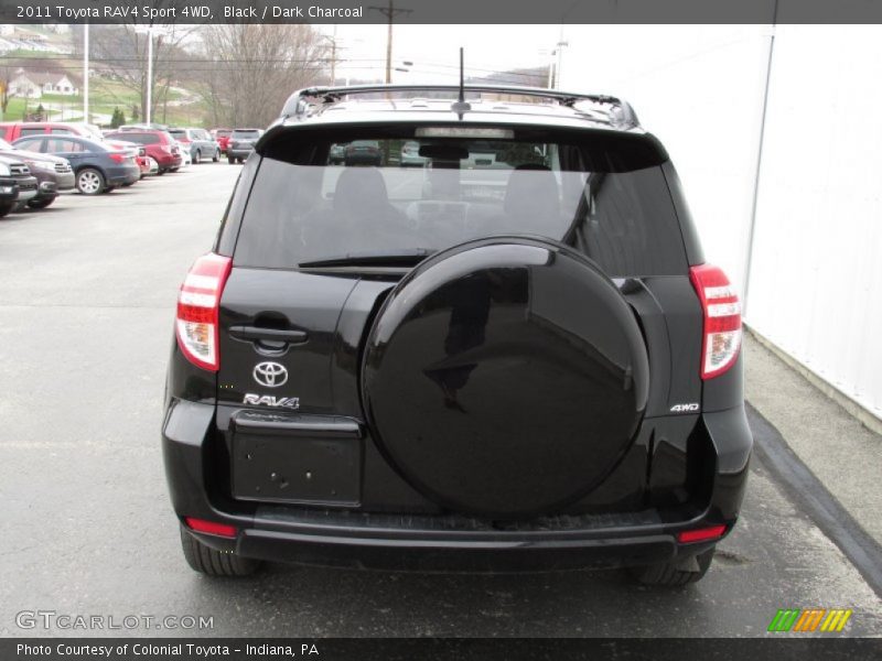 Black / Dark Charcoal 2011 Toyota RAV4 Sport 4WD