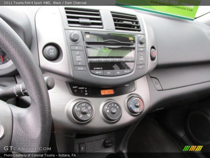 Black / Dark Charcoal 2011 Toyota RAV4 Sport 4WD