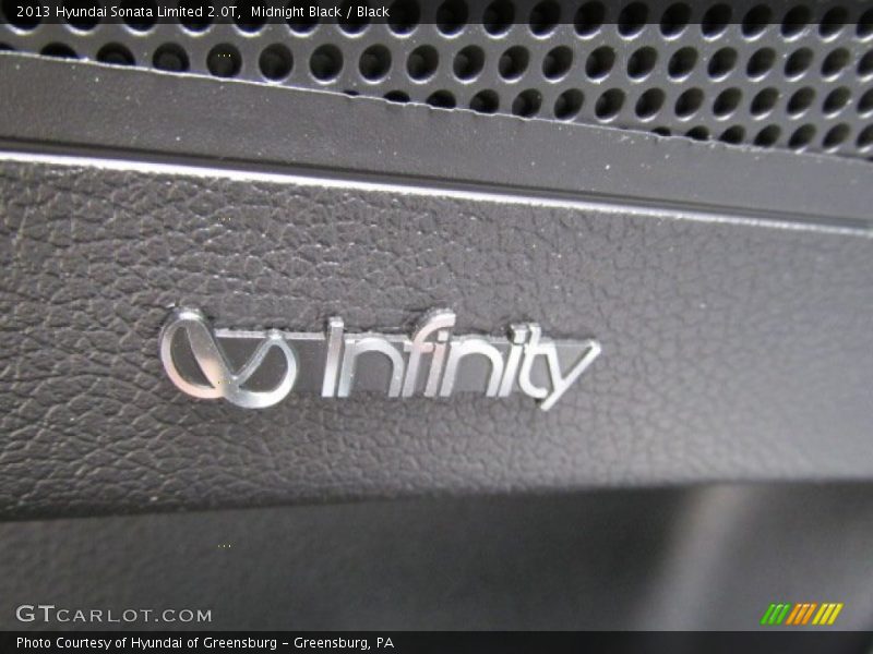 Midnight Black / Black 2013 Hyundai Sonata Limited 2.0T