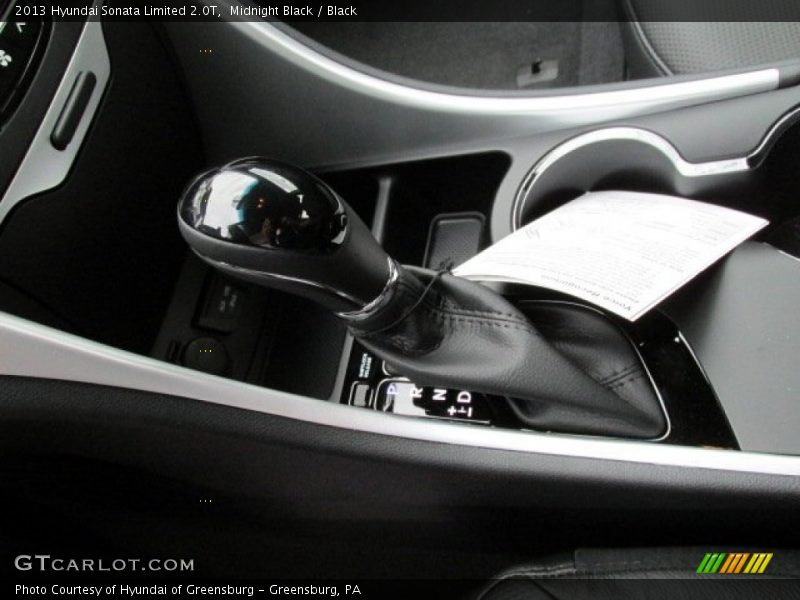 Midnight Black / Black 2013 Hyundai Sonata Limited 2.0T