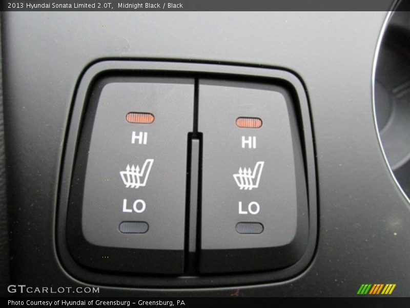 Midnight Black / Black 2013 Hyundai Sonata Limited 2.0T