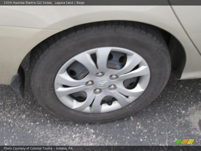Laguna Sand / Beige 2009 Hyundai Elantra GLS Sedan