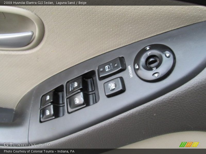 Laguna Sand / Beige 2009 Hyundai Elantra GLS Sedan