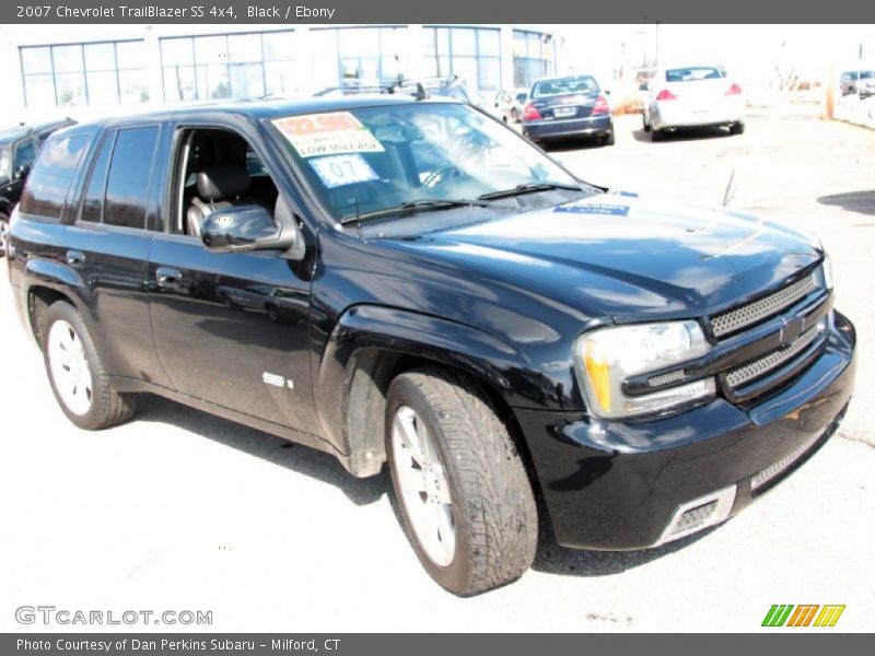 Black / Ebony 2007 Chevrolet TrailBlazer SS 4x4