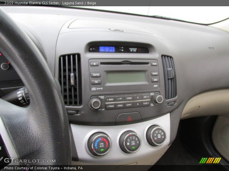Laguna Sand / Beige 2009 Hyundai Elantra GLS Sedan