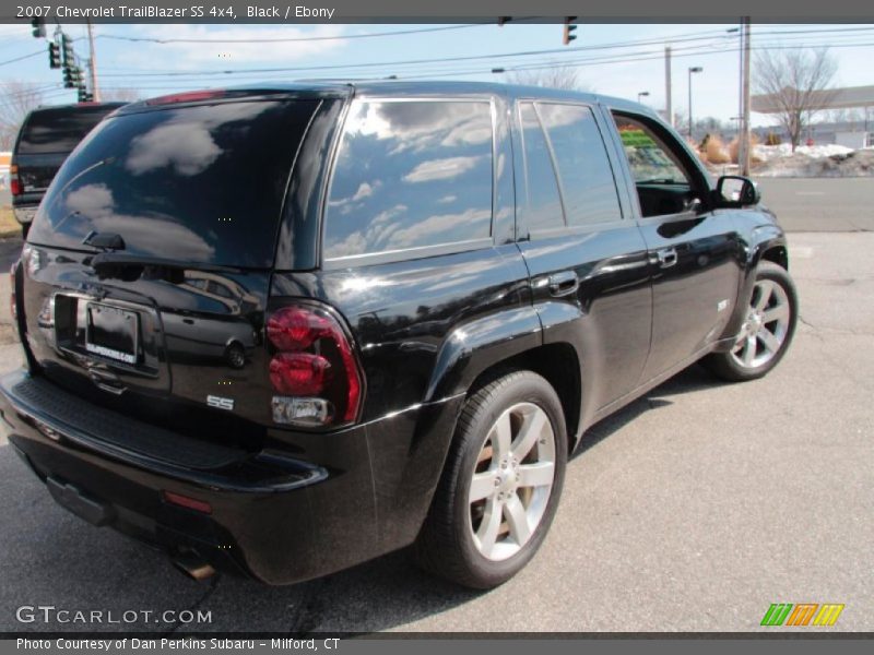 Black / Ebony 2007 Chevrolet TrailBlazer SS 4x4