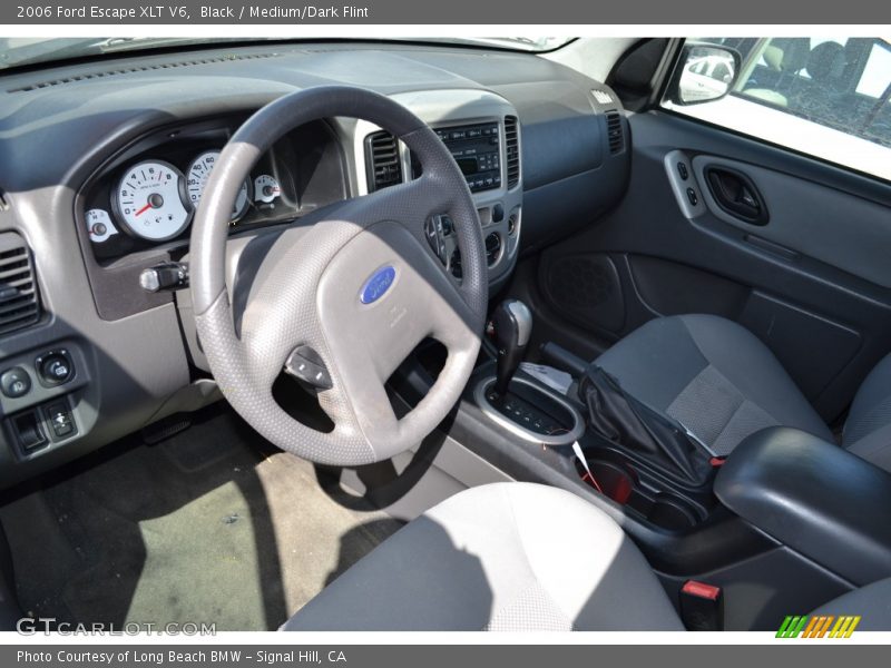 Black / Medium/Dark Flint 2006 Ford Escape XLT V6