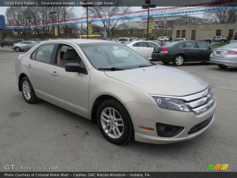 Smokestone Metallic / Medium Light Stone 2010 Ford Fusion S