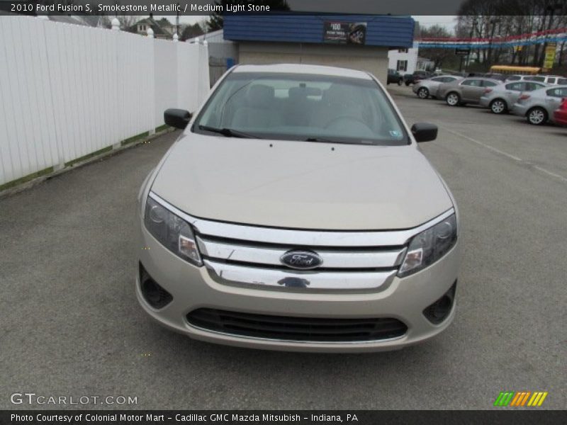 Smokestone Metallic / Medium Light Stone 2010 Ford Fusion S