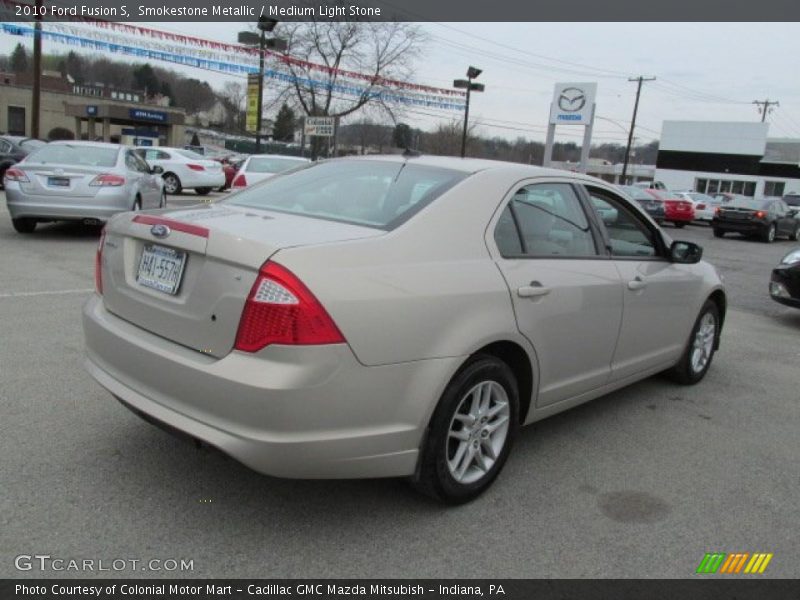 Smokestone Metallic / Medium Light Stone 2010 Ford Fusion S