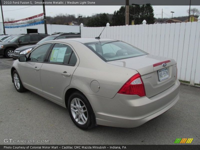 Smokestone Metallic / Medium Light Stone 2010 Ford Fusion S