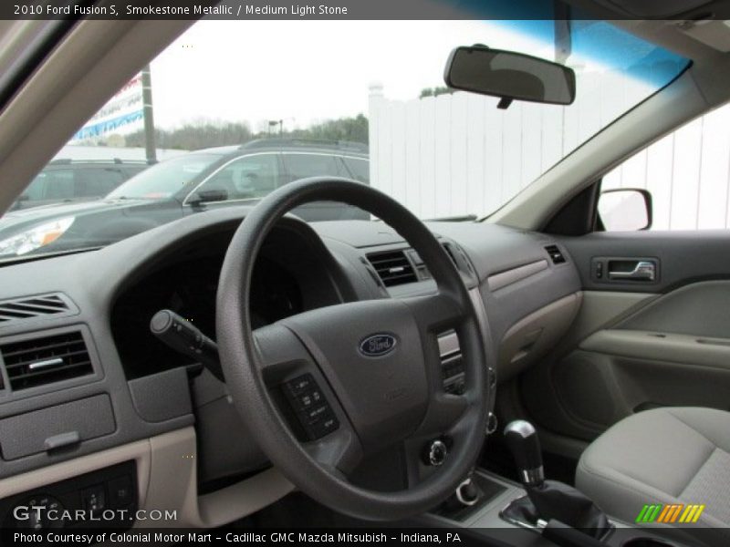 Smokestone Metallic / Medium Light Stone 2010 Ford Fusion S