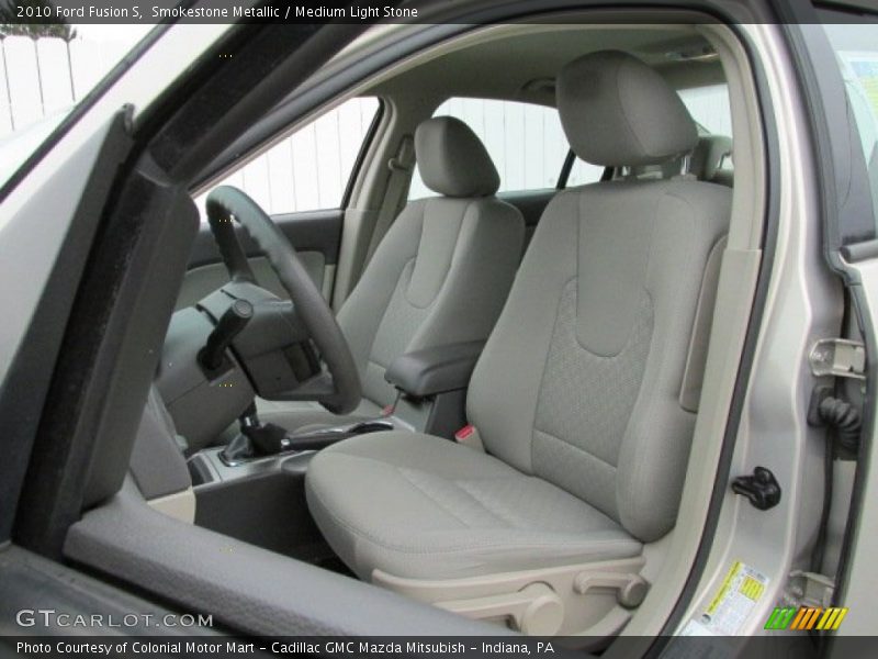 Smokestone Metallic / Medium Light Stone 2010 Ford Fusion S