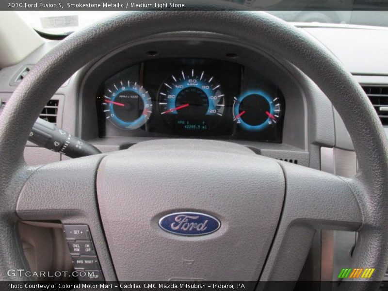 Smokestone Metallic / Medium Light Stone 2010 Ford Fusion S