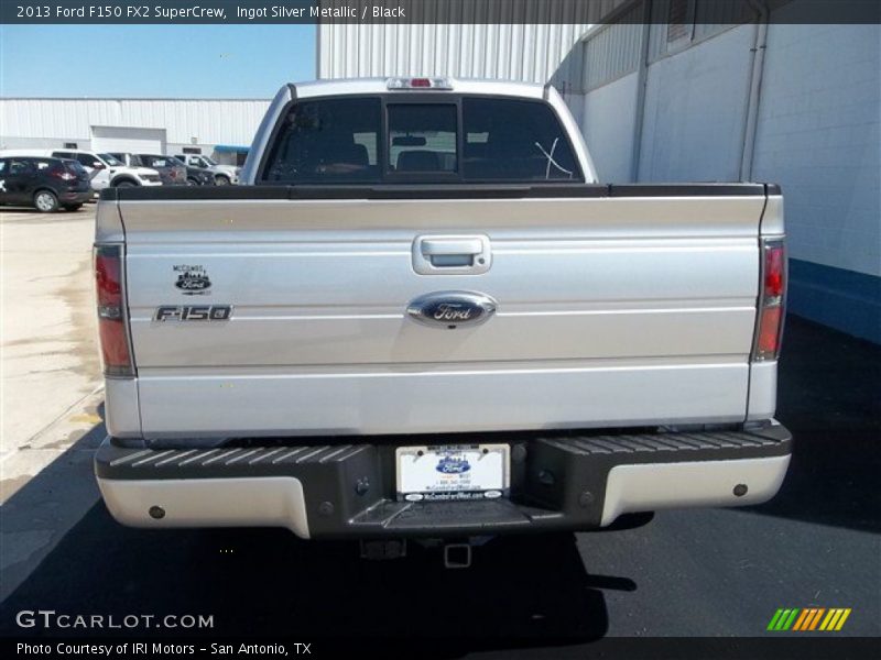 Ingot Silver Metallic / Black 2013 Ford F150 FX2 SuperCrew