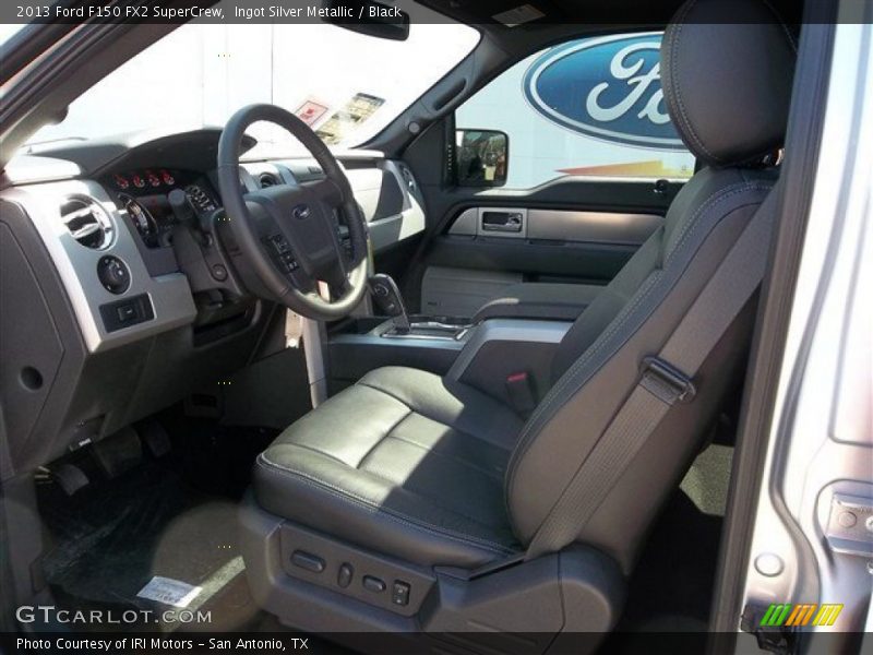 Ingot Silver Metallic / Black 2013 Ford F150 FX2 SuperCrew