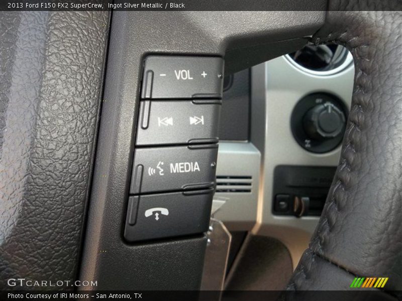 Ingot Silver Metallic / Black 2013 Ford F150 FX2 SuperCrew