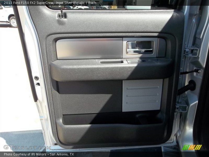Ingot Silver Metallic / Black 2013 Ford F150 FX2 SuperCrew
