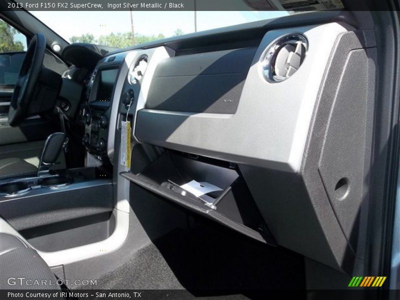 Ingot Silver Metallic / Black 2013 Ford F150 FX2 SuperCrew