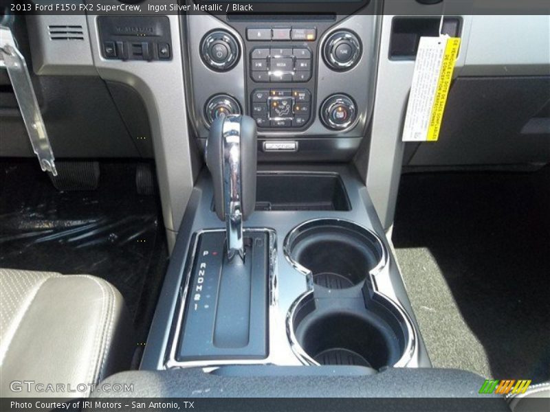 Ingot Silver Metallic / Black 2013 Ford F150 FX2 SuperCrew