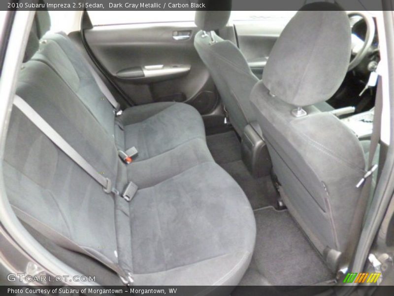 Dark Gray Metallic / Carbon Black 2010 Subaru Impreza 2.5i Sedan