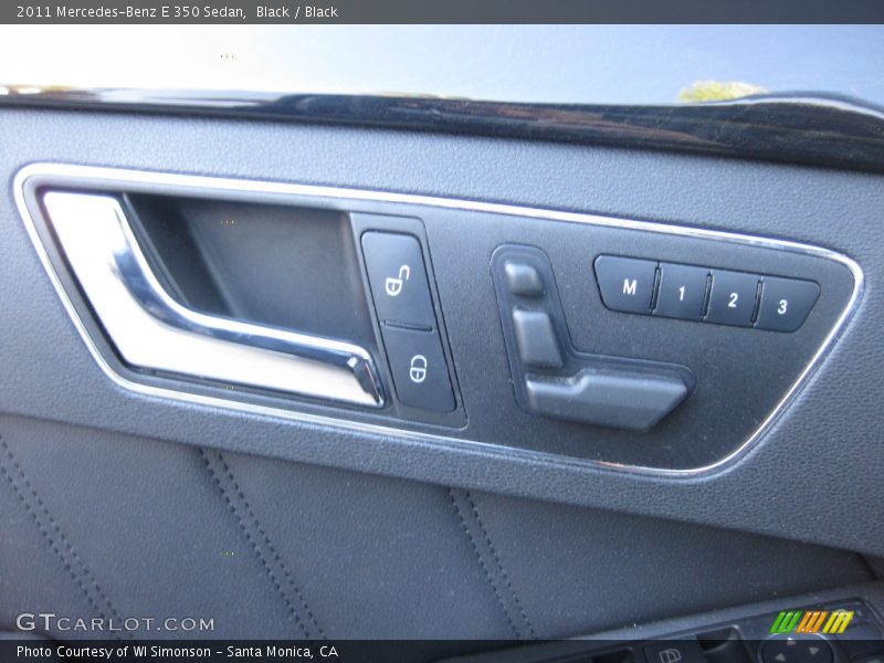 Black / Black 2011 Mercedes-Benz E 350 Sedan