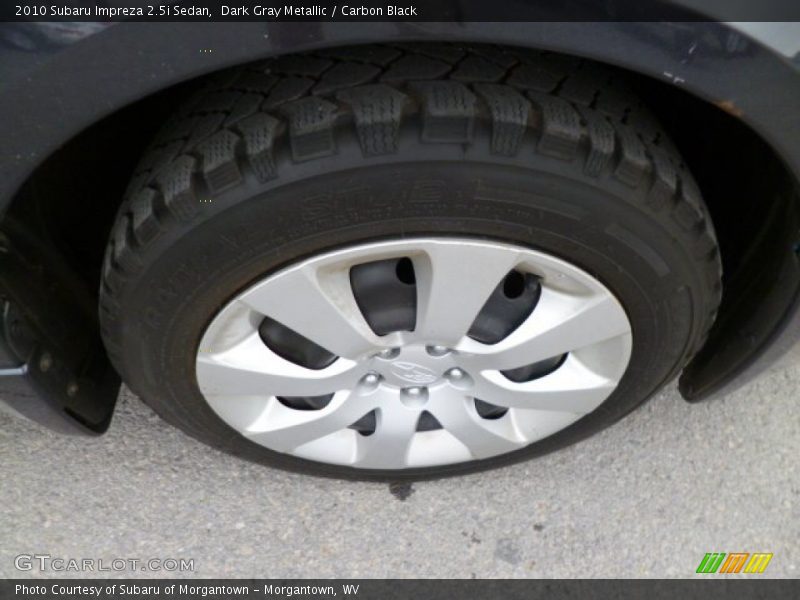 Dark Gray Metallic / Carbon Black 2010 Subaru Impreza 2.5i Sedan