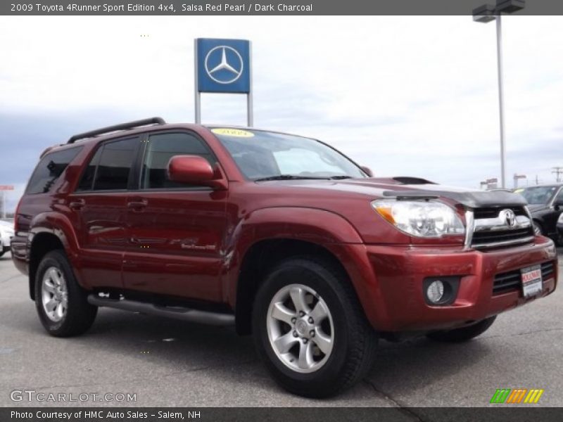 Salsa Red Pearl / Dark Charcoal 2009 Toyota 4Runner Sport Edition 4x4