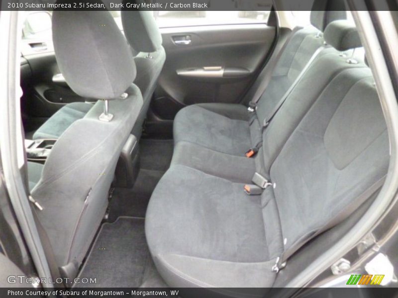 Dark Gray Metallic / Carbon Black 2010 Subaru Impreza 2.5i Sedan