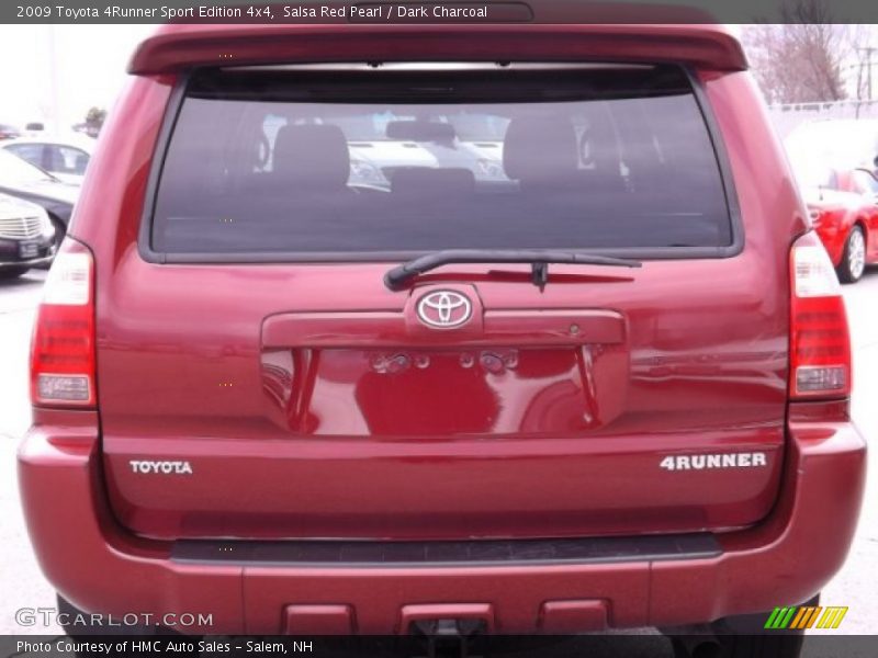 Salsa Red Pearl / Dark Charcoal 2009 Toyota 4Runner Sport Edition 4x4