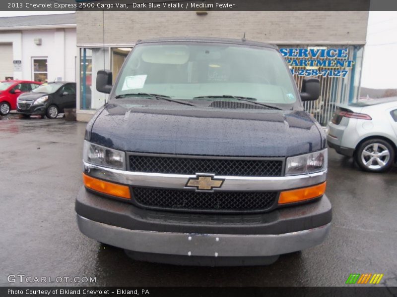 Dark Blue Metallic / Medium Pewter 2013 Chevrolet Express 2500 Cargo Van