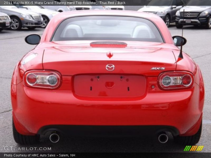 True Red / Black 2011 Mazda MX-5 Miata Grand Touring Hard Top Roadster