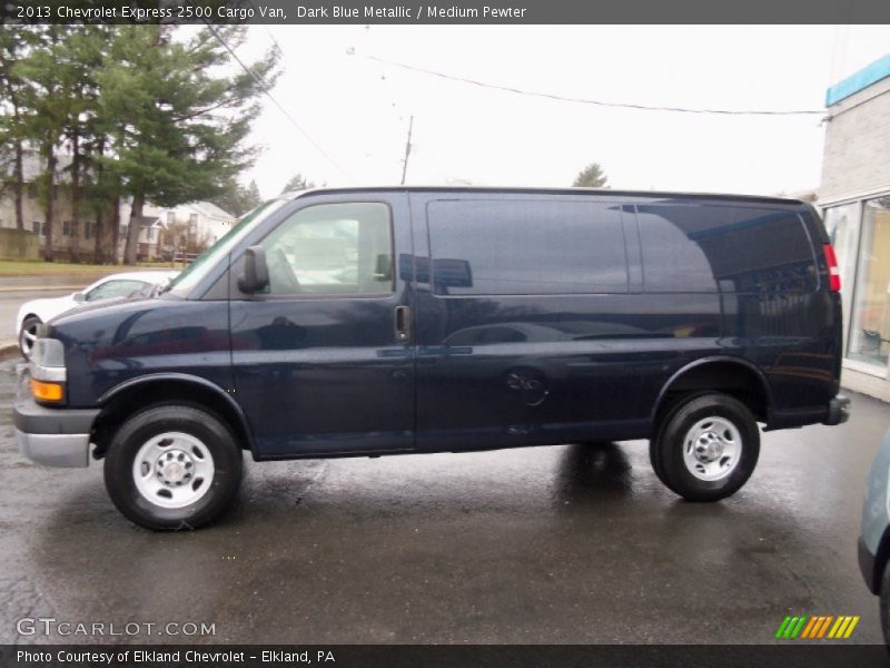 Dark Blue Metallic / Medium Pewter 2013 Chevrolet Express 2500 Cargo Van