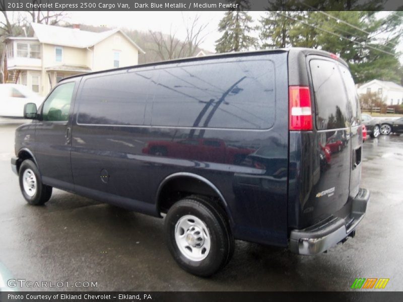 Dark Blue Metallic / Medium Pewter 2013 Chevrolet Express 2500 Cargo Van