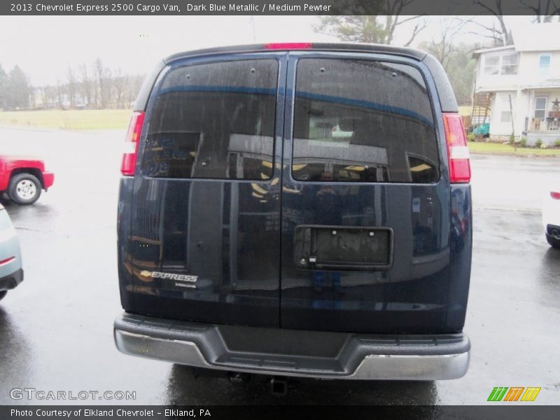 Dark Blue Metallic / Medium Pewter 2013 Chevrolet Express 2500 Cargo Van