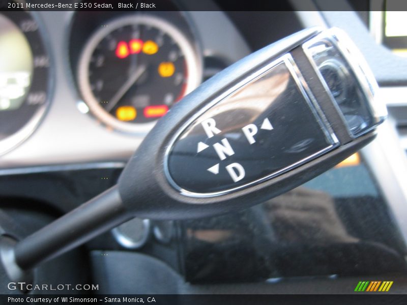 Black / Black 2011 Mercedes-Benz E 350 Sedan