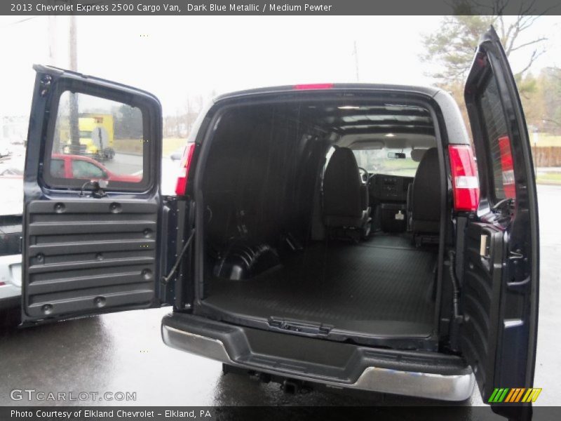 Dark Blue Metallic / Medium Pewter 2013 Chevrolet Express 2500 Cargo Van