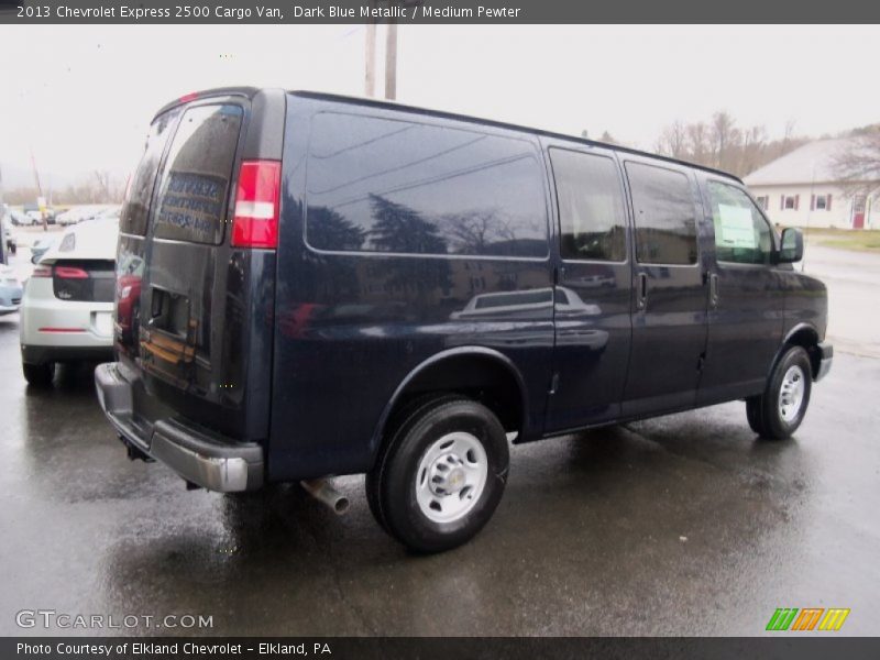 Dark Blue Metallic / Medium Pewter 2013 Chevrolet Express 2500 Cargo Van