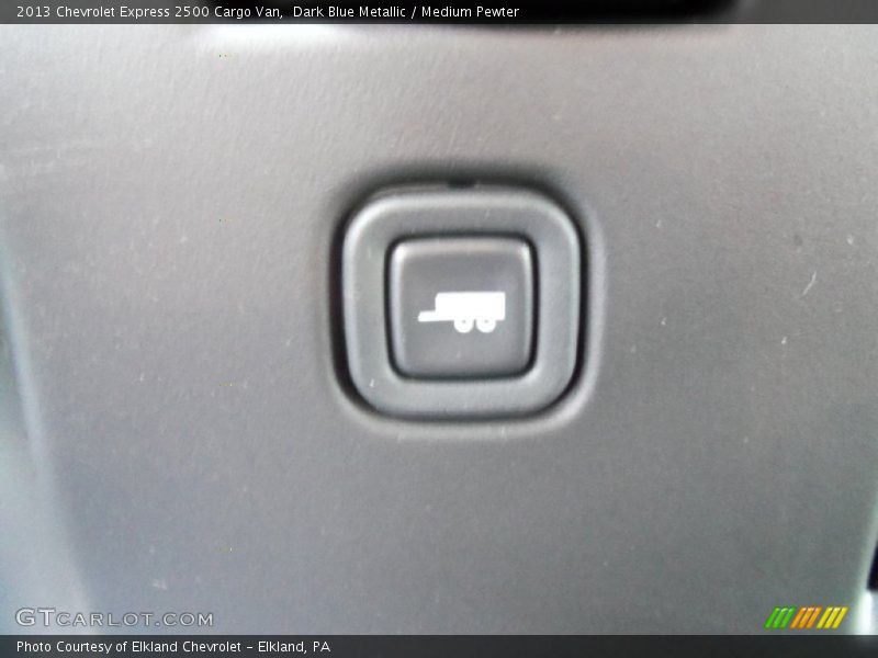 Dark Blue Metallic / Medium Pewter 2013 Chevrolet Express 2500 Cargo Van