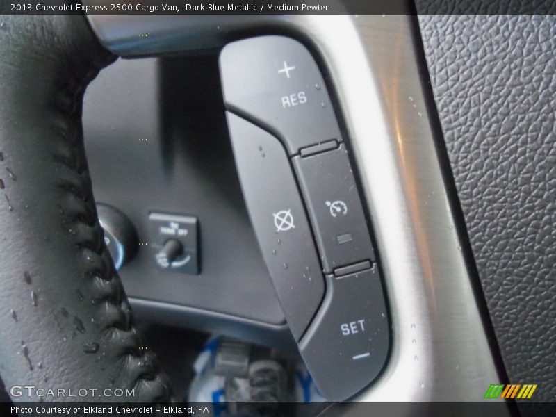 Dark Blue Metallic / Medium Pewter 2013 Chevrolet Express 2500 Cargo Van