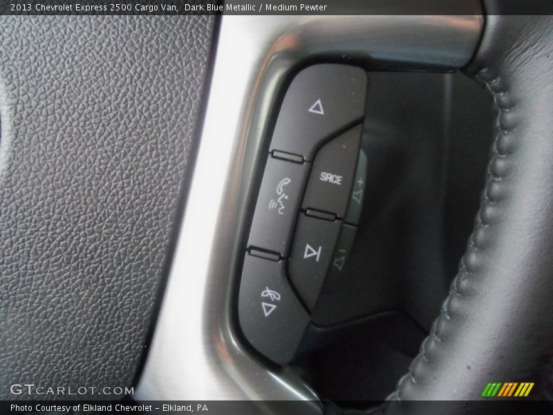 Dark Blue Metallic / Medium Pewter 2013 Chevrolet Express 2500 Cargo Van