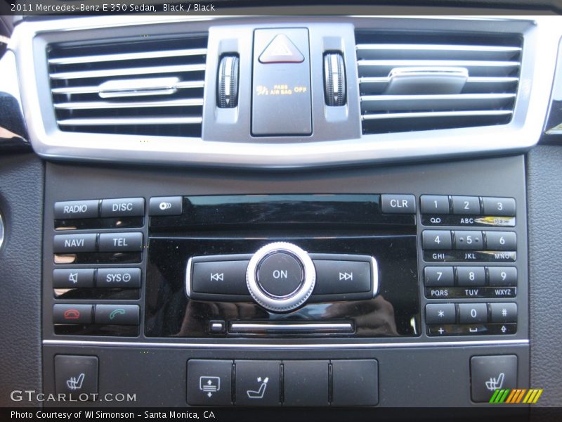 Black / Black 2011 Mercedes-Benz E 350 Sedan