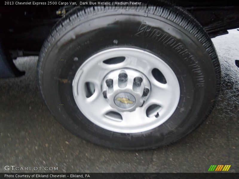 Dark Blue Metallic / Medium Pewter 2013 Chevrolet Express 2500 Cargo Van